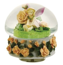 Музична куля MMM | Рожева фея - 11x11x9,5 см