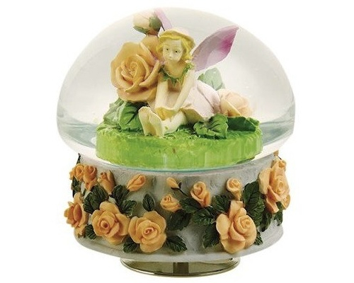 Музична куля MMM | Рожева фея - 11x11x9,5 см