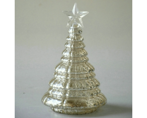 Ялинка з зіркою Cor Mulder | Срібло - 15,5 см