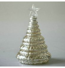 Ялинка з зіркою Cor Mulder | Срібло - 18 см