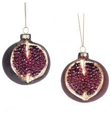 Ялинкова прикраса Goodwill | Гранат – 8 см