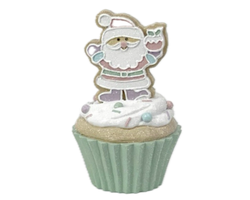 Статуетка Cor Mulder | Мафін із фігуркою Санти - 15,5 см