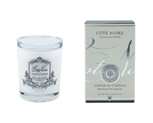 Аромасвеча White Vessel Cote Noire | Зима в замке - Серебро - 185 г