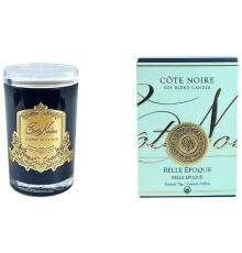 Аромасвеча Cote Noire | Belle Epoque - Крышка из хрустального стекла - Золото - 75 г