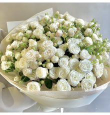 Букет «Ніжність у білому» 