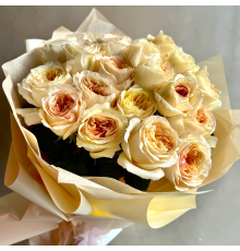 Букет «Кремова досконалість»