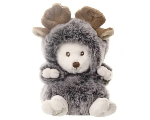 Мягкая игрушка Bukowski | Мишка Ziggy Moose - Серый - 15 см