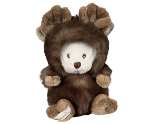 М'яка іграшка Bukowski | Ведмедик Ziggy Moose - Коричневий - 15 см