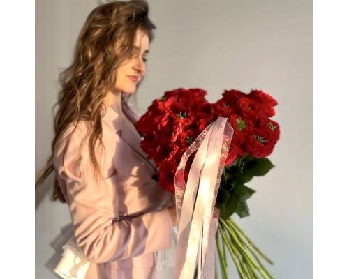 Букет «Кохання і пристрасть»