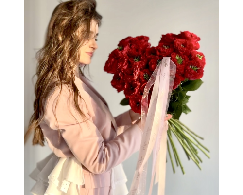 Букет «Кохання і пристрасть»