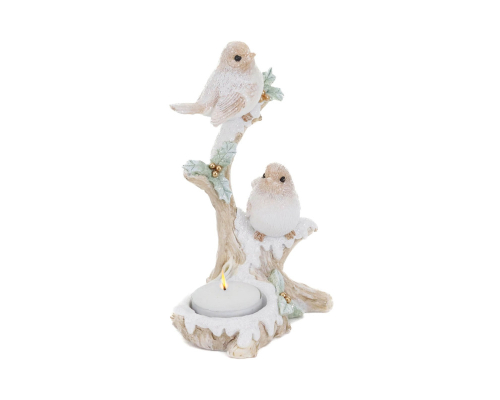 Свічник із пташками на гілці Goodwill | 15 см