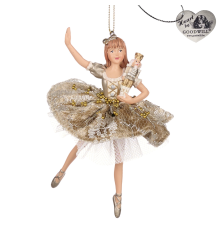 Ялинкова прикраса Goodwill | Балерина Клара - 12 см