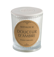 Ароматична свічка Mathilde M | Les Intemporelles - Янтарна м'якість / Douceur d'Ambre - 145 г