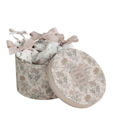 Подарунковий набір Mathilde M | 5 ароматизованих прикрас - Льняна вуаль / Linen Veil - ø 13,5 x 8,4 см