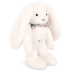 Плюшевая игрушка Doudou | Кролик Fleurette Rabbit - белый - 35 см