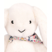 Плюшевая игрушка Doudou | Кролик Fleurette Rabbit - белый - 35 см