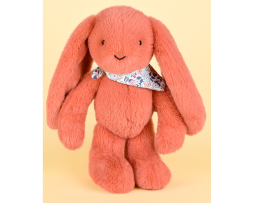 Плюшева іграшка Doudou | Кролик Fleurette Rabbit - теракотовий - 35 см