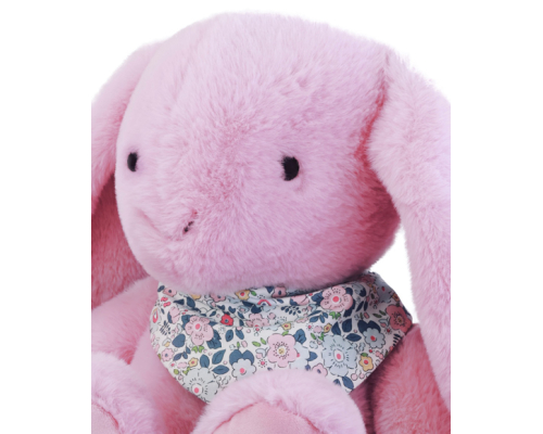 Плюшева іграшка Doudou | Кролик Fleurette Rabbit – рожевий – 50 см
