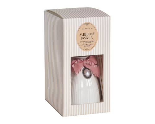 Аромадифузор Mathilde M | Marie-Antoinette blanc - Вишуканий жасмин / Sublime Jasmin - 200 мл