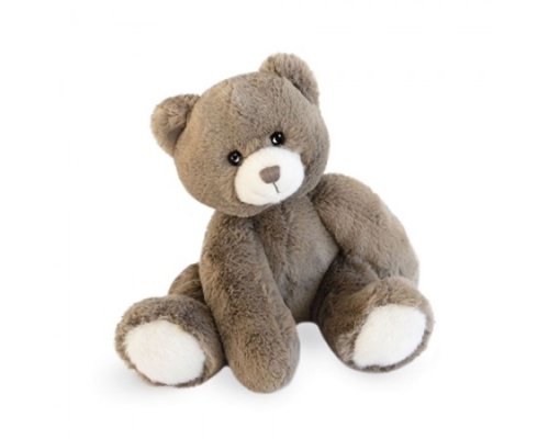 Плюшевий ведмедик Doudou темно-коричневий - 25 см