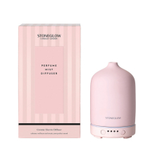 Электрический диффузор Stoneglow - розовый 
