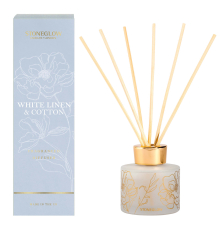 Аромадифузор Day Flower  Stoneglow - White Linem & Cotton 120 мл