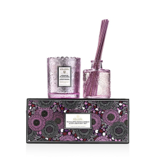 Подарунковий набір Voluspa | Scalloped Edge Candle & Diffuser Gift Set