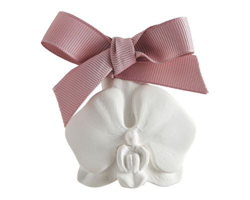 Набір аромакаменів Mathilde M | Мішечок з 3 ароматизованими прикрасами - Чайна квітка / Fleur de Thé - 13 x 18 см