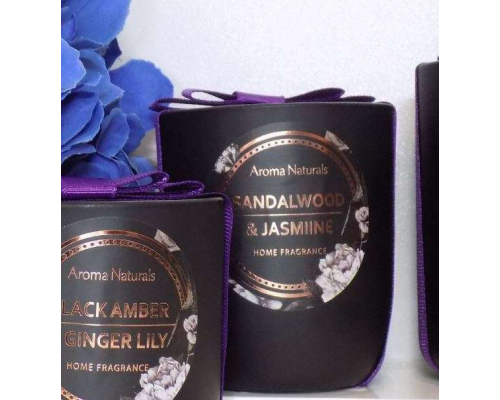 Аромасвічка Aroma Naturals | Sandalwood & Jasmine