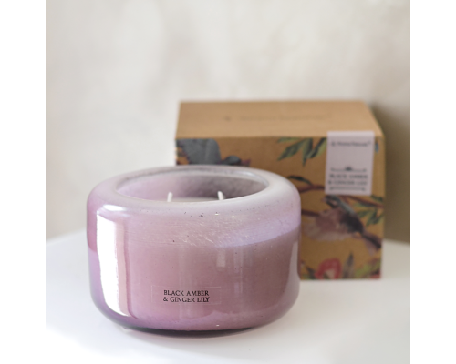 Аромасвічка Aroma Naturals | Black Amber & Ginger Lily