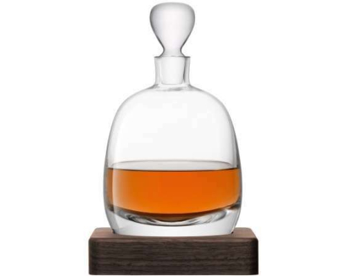 Декантер LSA | Whisky Islay Decanter & Walnut Base - 1 л