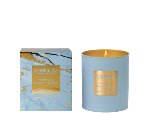 Аромасвеча Stoneglow | Neroli & Black Pepper - 220 г