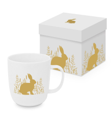 Чашка PPD | Золотой кролик - в подарочной упаковке - 350 мл