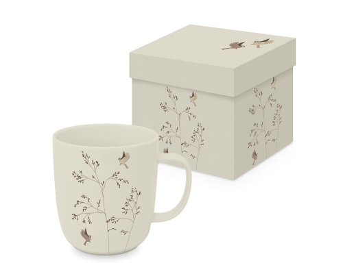 Чашка матова PPD | New Bone China - З декором у подарунковій упаковці - 350 мл