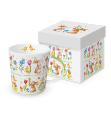 Чашка PPD | С кроликами в подарочной упаковке - 350 мл