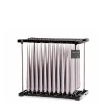 Коническая свеча Ester & Erik | Устричный жемчуг - лаковое покрытие - 32 см