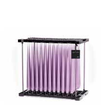 Коническая свеча Ester & Erik | Фиолетовый с розовым оттенком- лаковое покрытие - 32 см