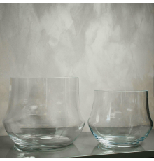 Ваза Hakbijl | Прозрачная - Стекло - Ø 25,5 - H 20 см