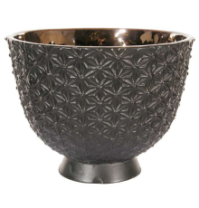 Кашпо ShiShi | Медный / черный - Керамика - Ø 15 - H 20 см