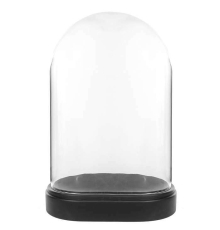 Скляна колба на дерев'яній підставці ShiShi | 37,5*55 см