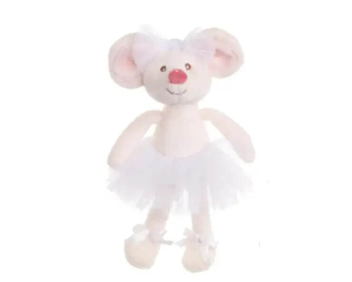 Мягкая игрушка Bukowski мышка Antonia little dancing mousy - серая 15 см