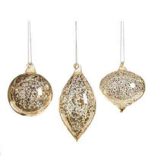 Ялинкова прикраса Goodwill | Золота куля - 8 см