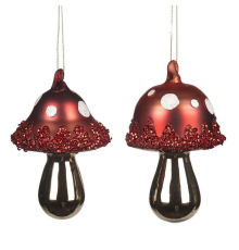 Стеклянная игрушка - 10,5 см