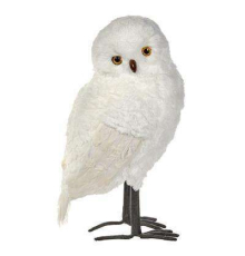 Сова хутряна - 14 см