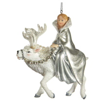 Ялинкова прикраса ShiShi | Статуетка «Холодне серце» - 8,5 см