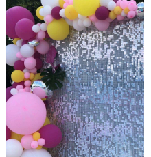 Аренда фотозоны “Радужные паетки“