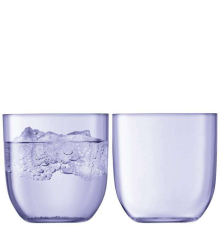 Стаканы бледно-фиолетовые LSA | Hint - 400 мл. - 2 шт.