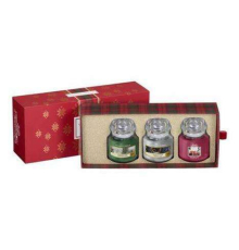 Подарочный набор Yankee Candle | 3 маленькие аромасвечи 