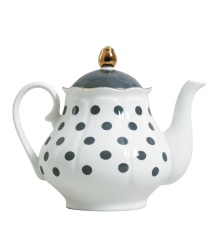 Чайник Mathilde M | Madame de Récamier - Серый горошек - 1 л