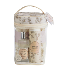 Подарочный набор в косметичке Mathilde M | Туалетная вода, лосьон для тела и полотенце - Восхитительный жасмин / Sublime Jasmine